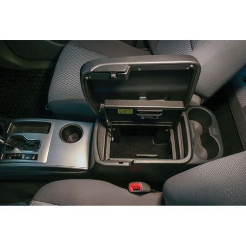 '05-15 Toyota Tacoma Security Console Tuffy Security Products (interior view)