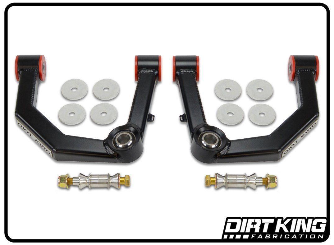 '05-23 Toyota Tacoma Bushing Upper Control Arms Suspension Dirt King Fabrication parts (top view)