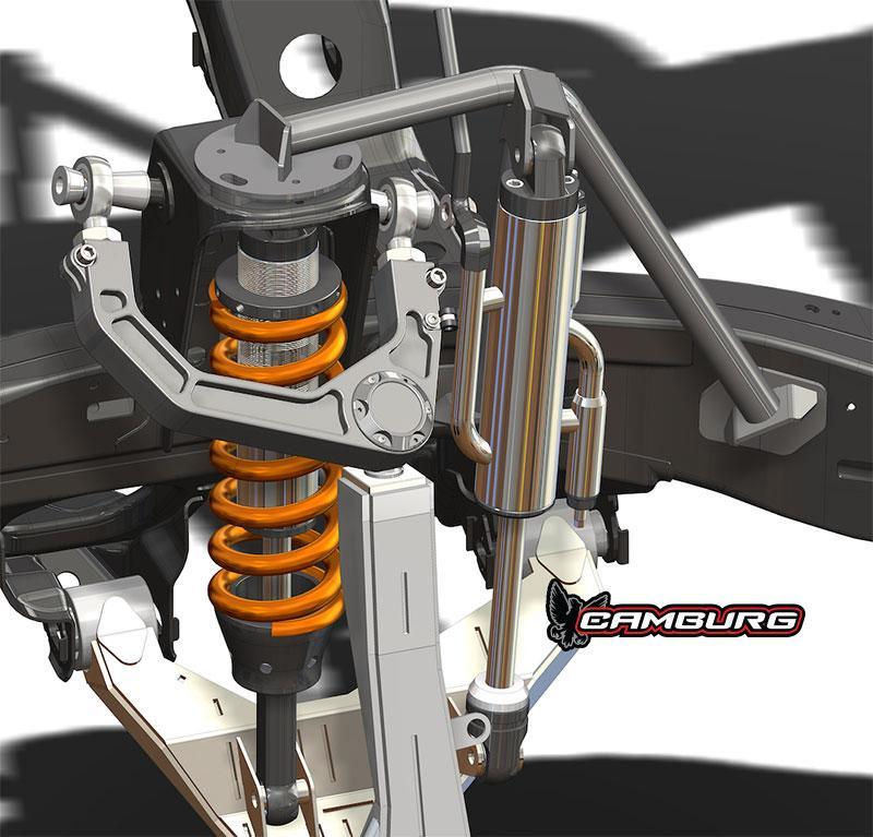 05-23 Toyota Tacoma Camburg Front Bypass Shock Mount Kit