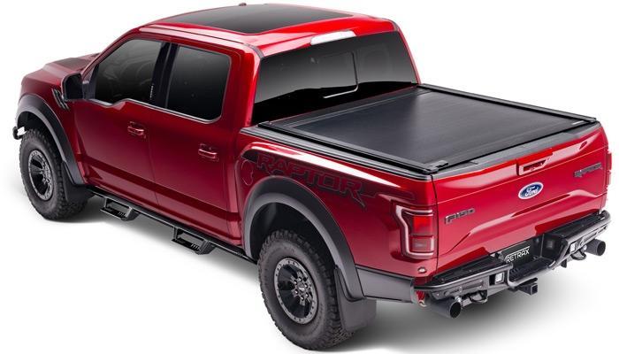 05-15 Toyota Tacoma PowertraxONE XR Series Bed Cover Retrax display