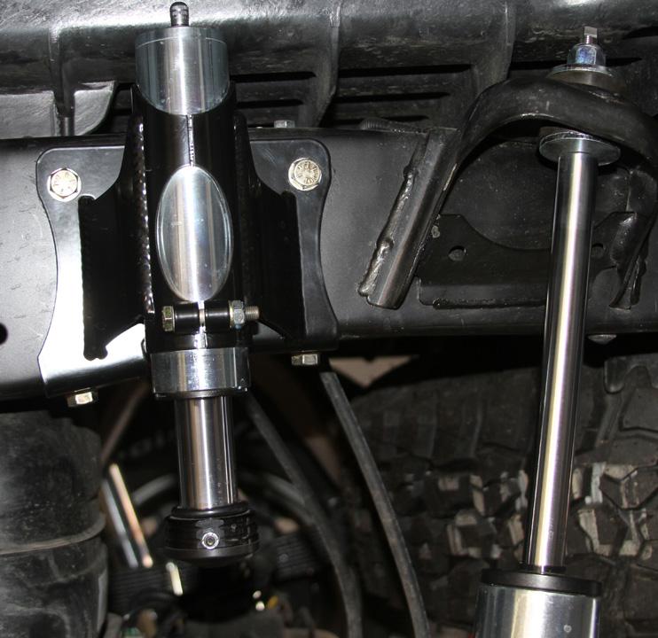 '05-23 Toyota Tacoma Rear Bumpstop Bolt On Kit Suspension Total Chaos Fabrication Fox 2.0" close-up