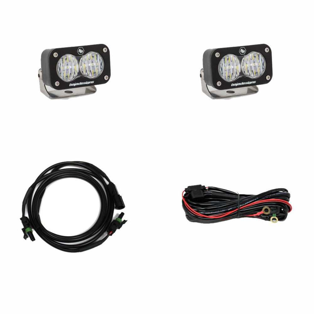 '05-23 Toyota Tacoma S2 Sport Reverse Light Kit Lighting Baja Designs Display of Included Parts 