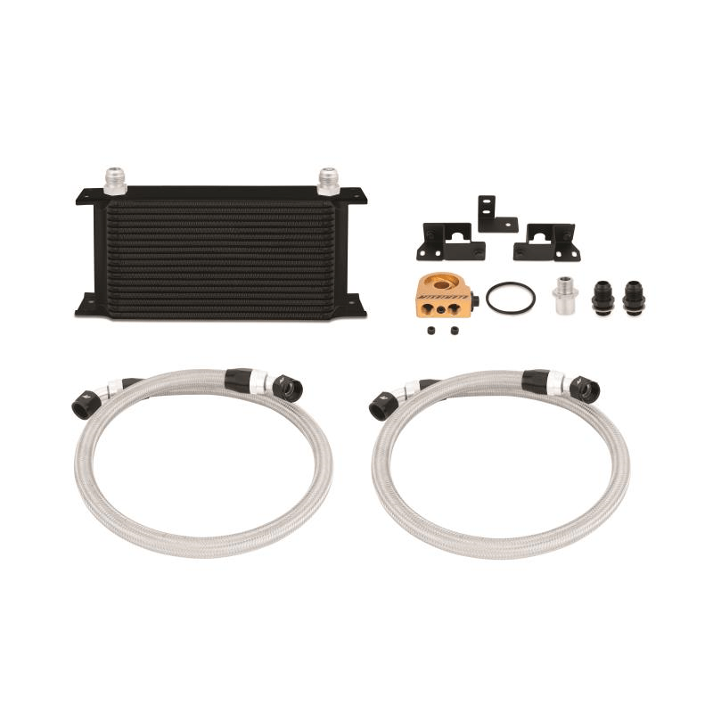 07-11 Jeep Wrangler JK Oil Cooler Kit Performance Products Mishimoto Black Thermostatic parts