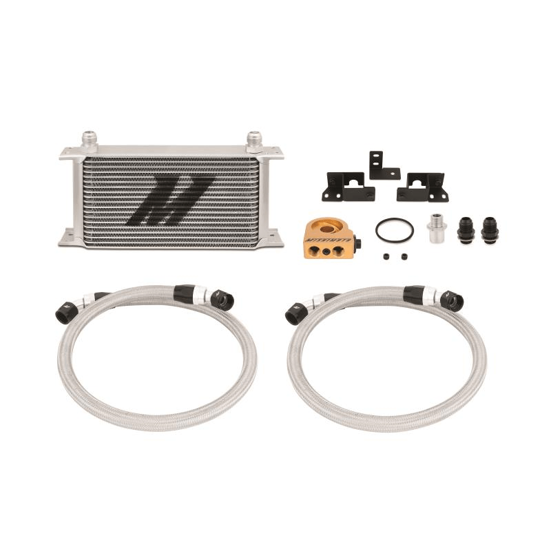 07-11 Jeep Wrangler JK Oil Cooler Kit Performance Products Mishimoto Silver Thermostatic parts