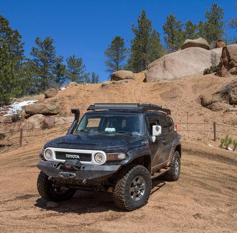 07 16 Toyota FJ Cruiser Prinsu Design Studio Roof Rack