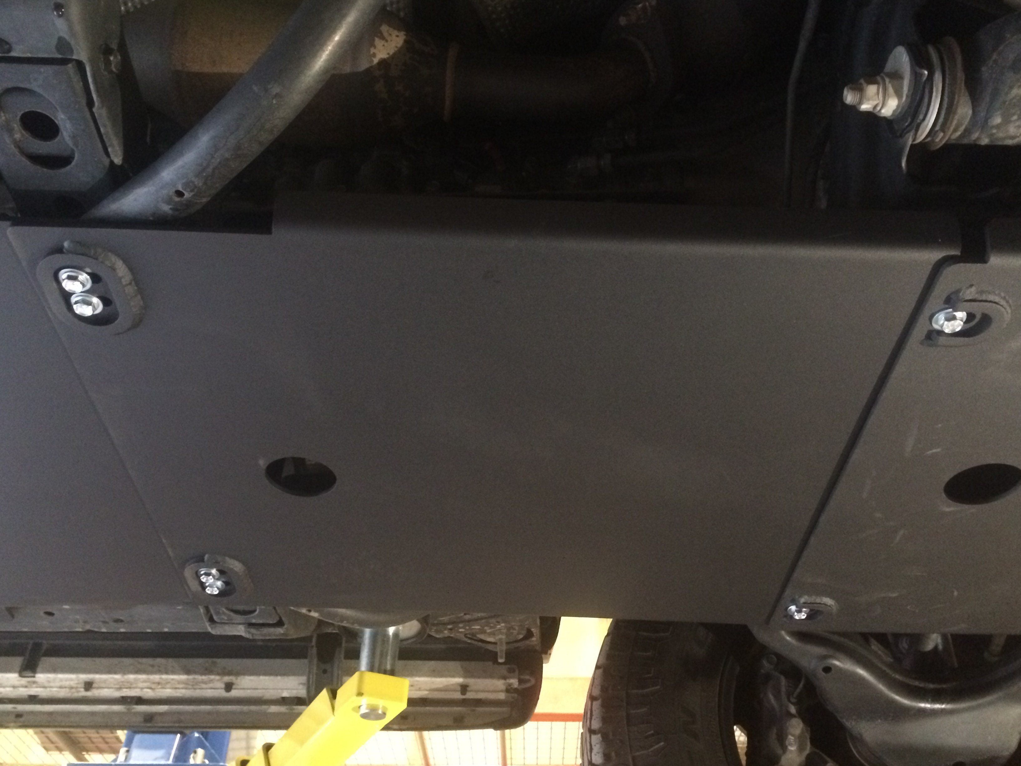 '07-14 Toyota FJ Cruiser Transmission Skid Plate RCI Off Road (bottom view)