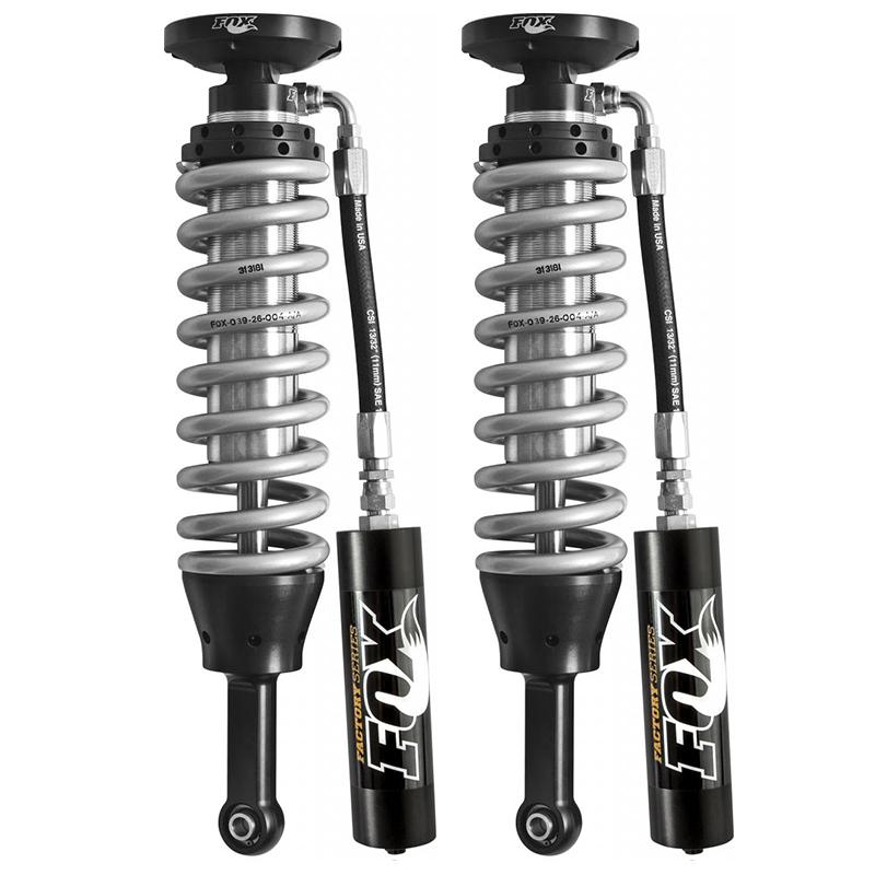 '07-18 Chevy/GM 1500 2.5 Factory Series Remote Reservoir Coilovers Suspension Fox display