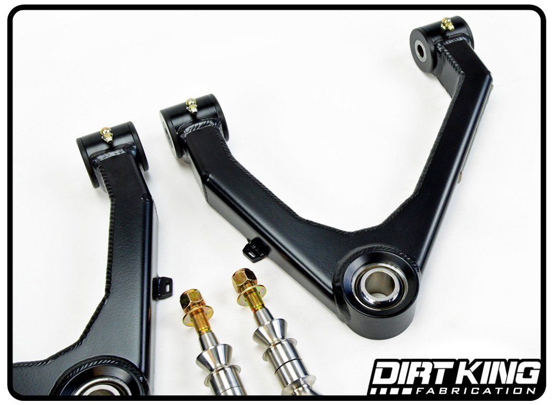 '07-18 Chevy/GMC 1500 Boxed Upper Control Arms Suspension Dirt King Fabrication 