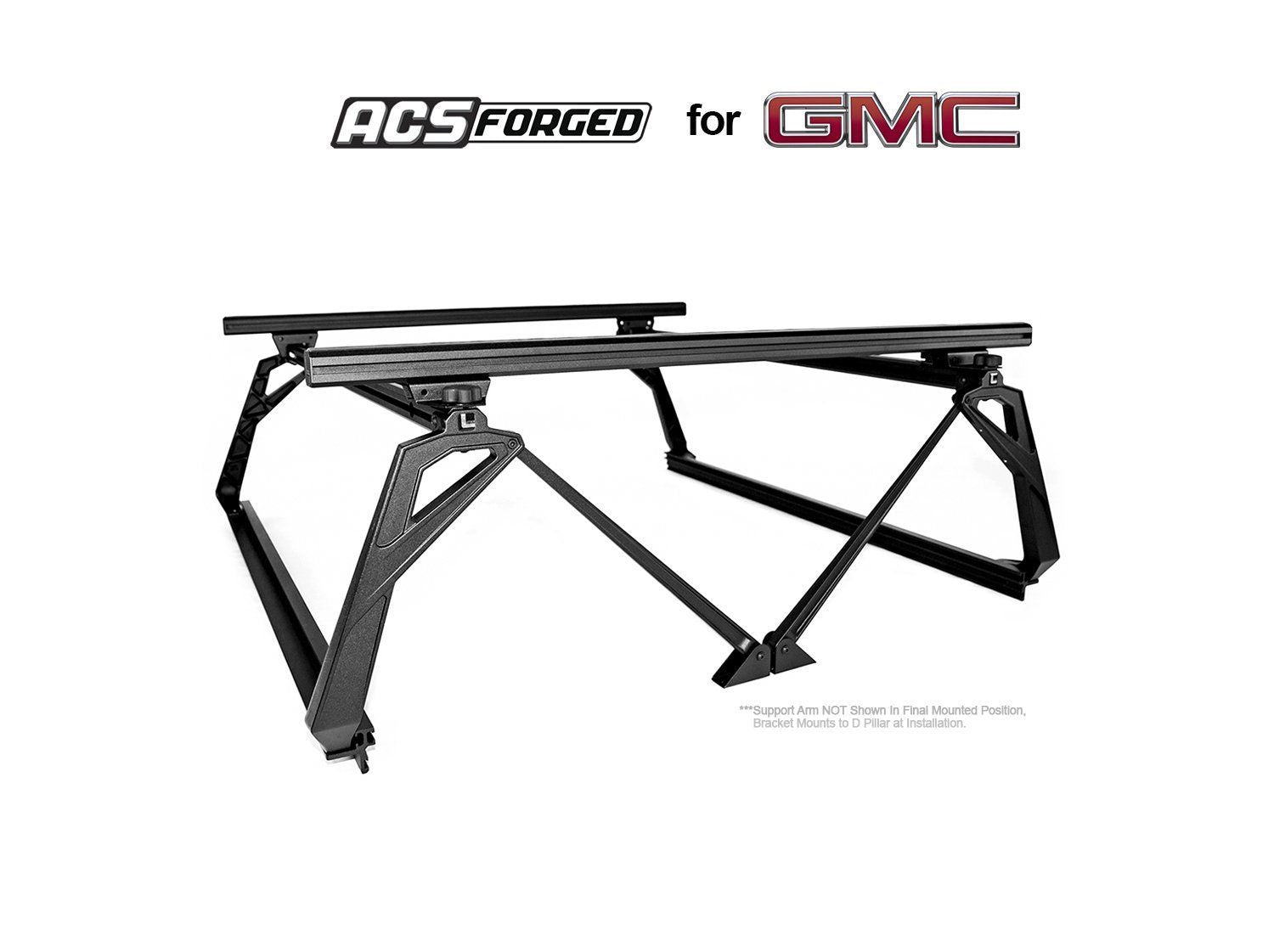 '07-23 Chevy/GMC 1500-ACS Forged Bed Accessories Leitner Designs display
