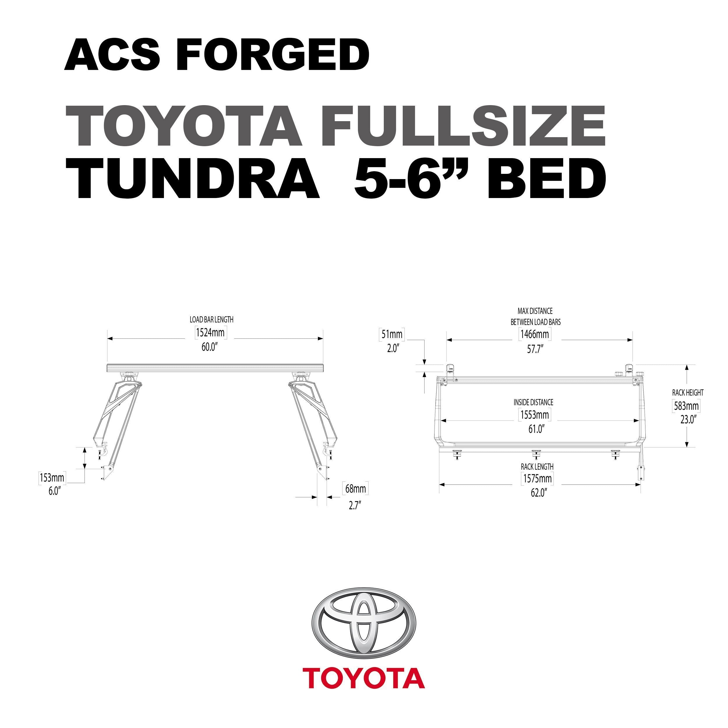 '07-21 Toyota Tundra-ACS Forged Bed Accessories Leitner Designs design