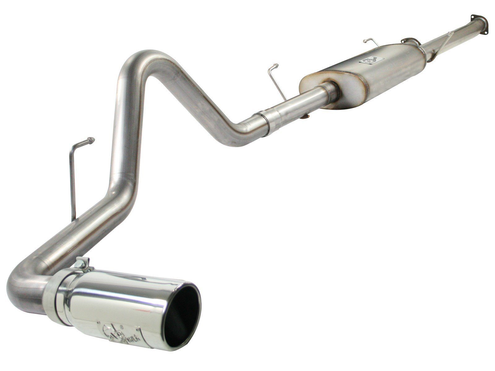 07-09 Toyota Tundra MACH Force-Xp 3" Cat Back Exhaust System AFE w/Power Polished Exhaust Tip display