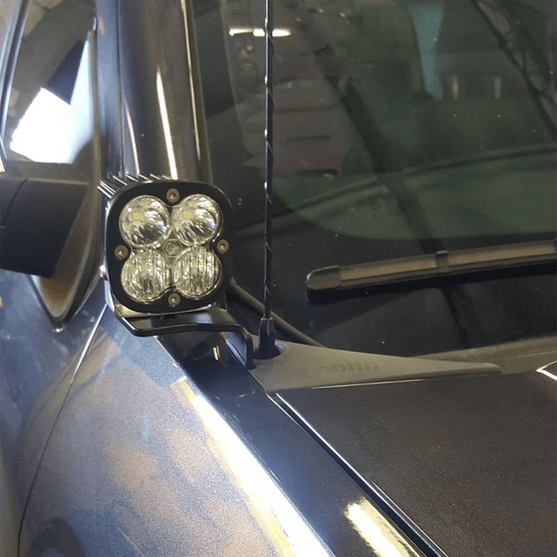 '14-18 Chevy/GMC 1500 SDHQ Built A-Pillar Light Mounts Lighting SDHQ Off Road display