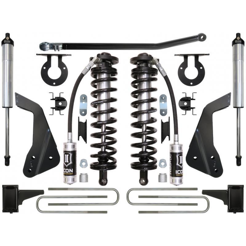 '08-10 Ford F250/F350 4WD 4-5.5" Coilover Conversion System-Stage 2 Suspension Icon Vehicle Dynamics parts