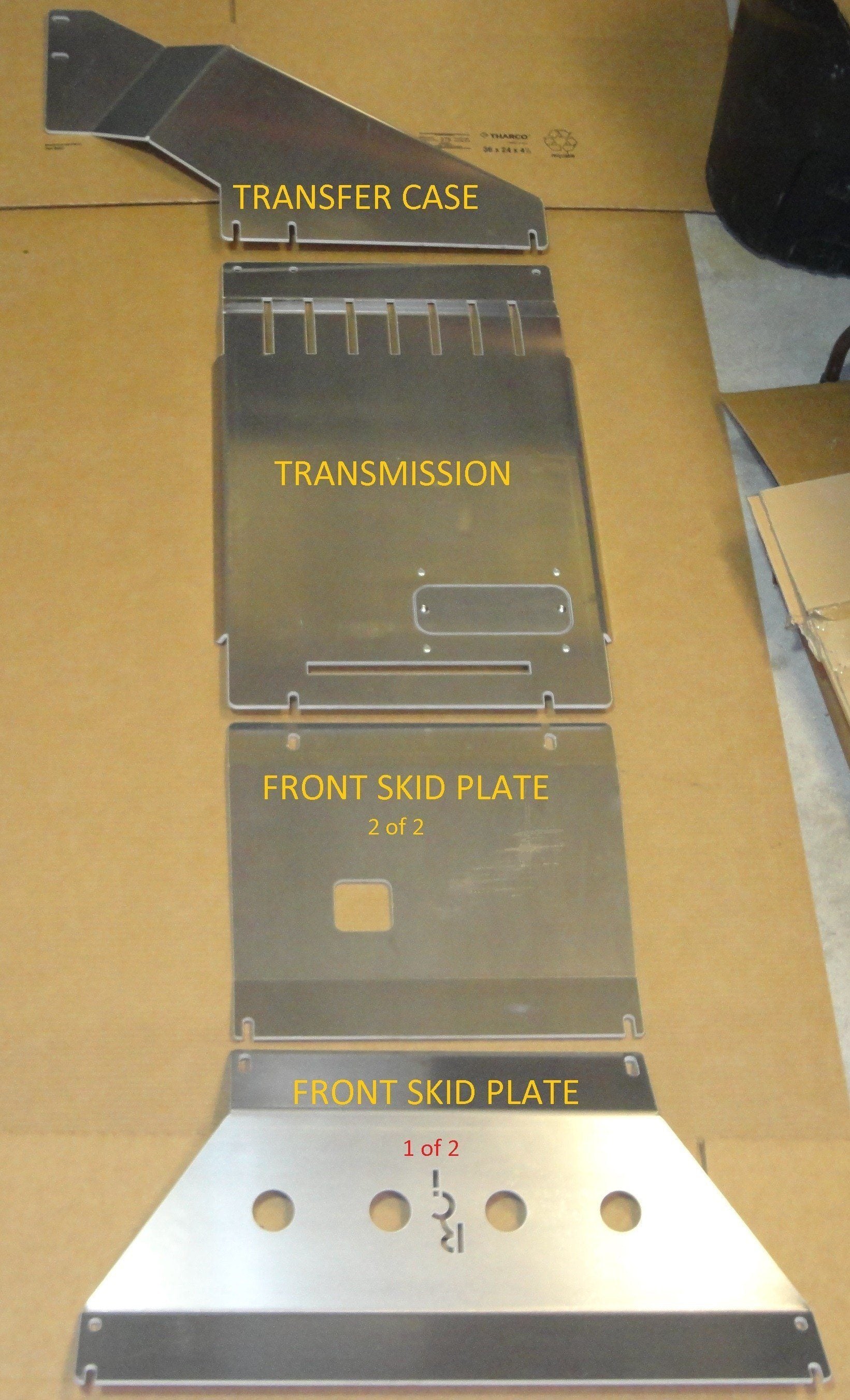 09-14 Ford F150 Full Skid Plate Package RCI Off Road description