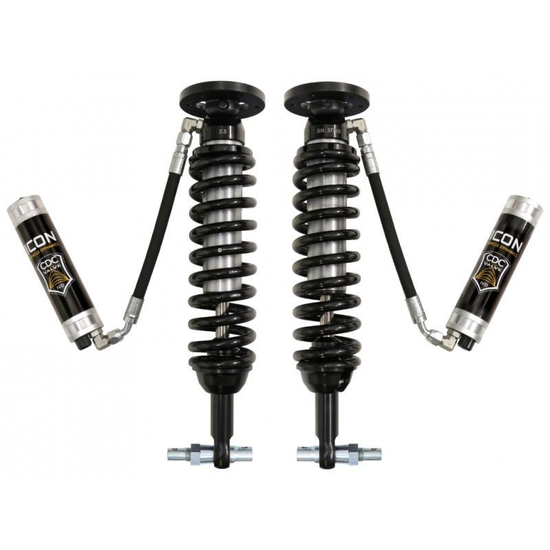 '09-20 Ford F150 2WD/4WD 2.5 VS RR Coilover Kit Suspension Icon Vehicle Dynamics 2009-2013 2WD With CDC Valve