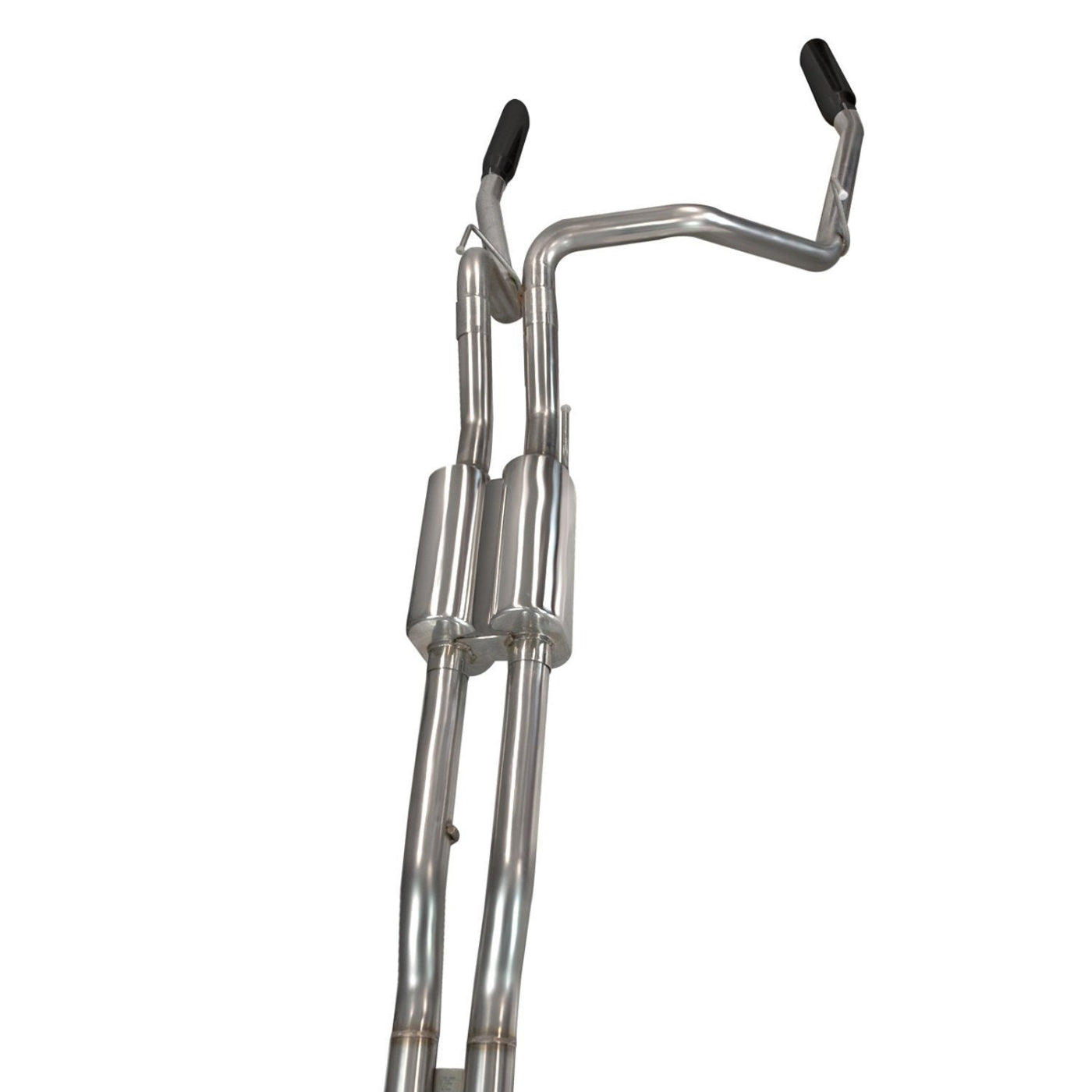 10-14 Ford Raptor 3" True Dual GREEN Catted Exhaust 6.2L Performance Kooks Headers display