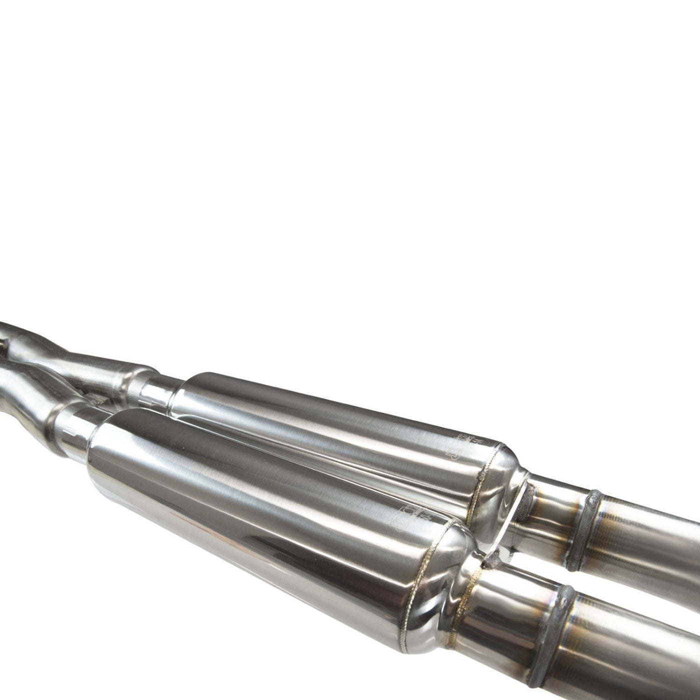 10-14 Ford Raptor 3" True Dual GREEN Catted Exhaust 6.2L Performance Kooks Headers (middle part)