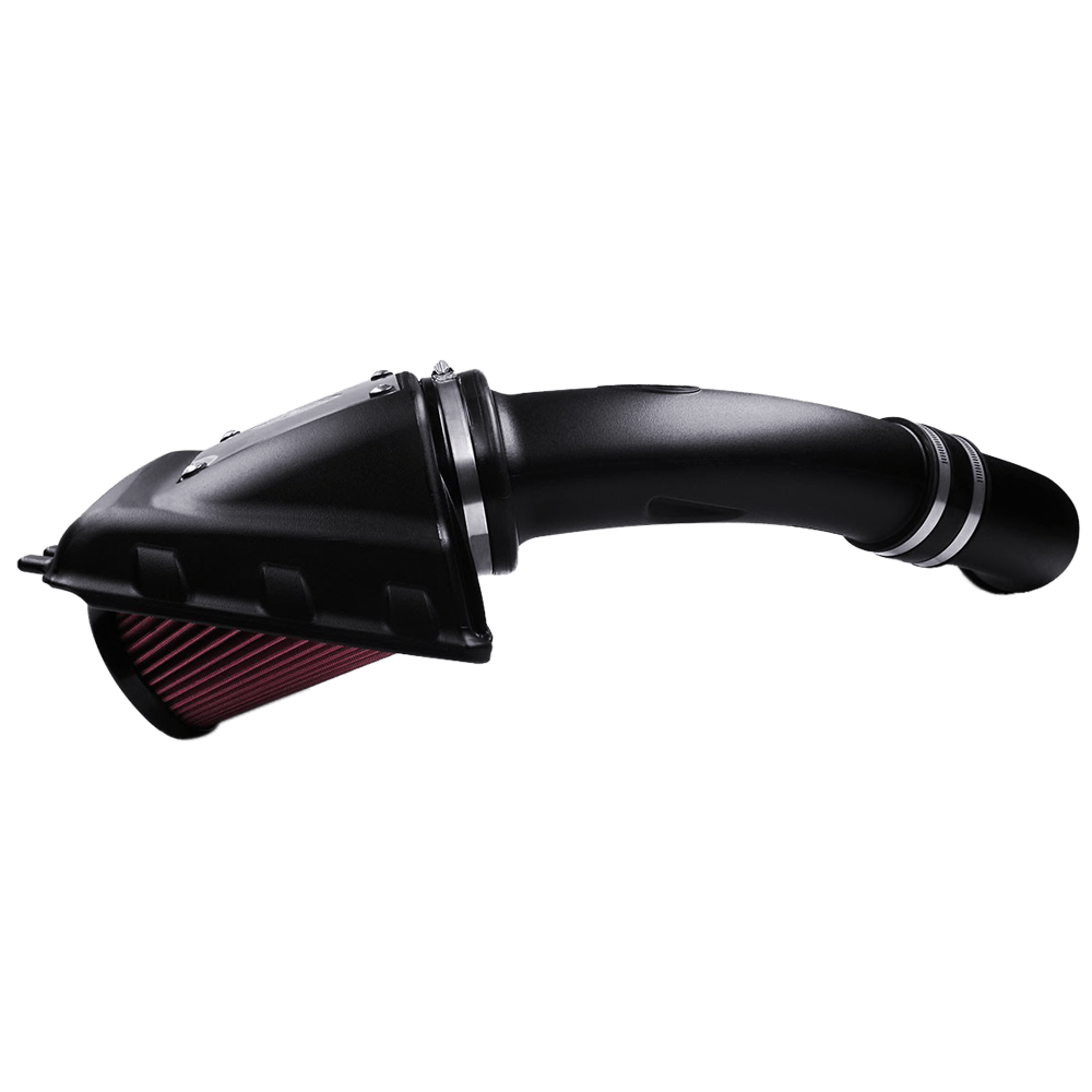 '10-14 Ford Raptor 6.2L Cold Air Intake S&B Filters (side view)