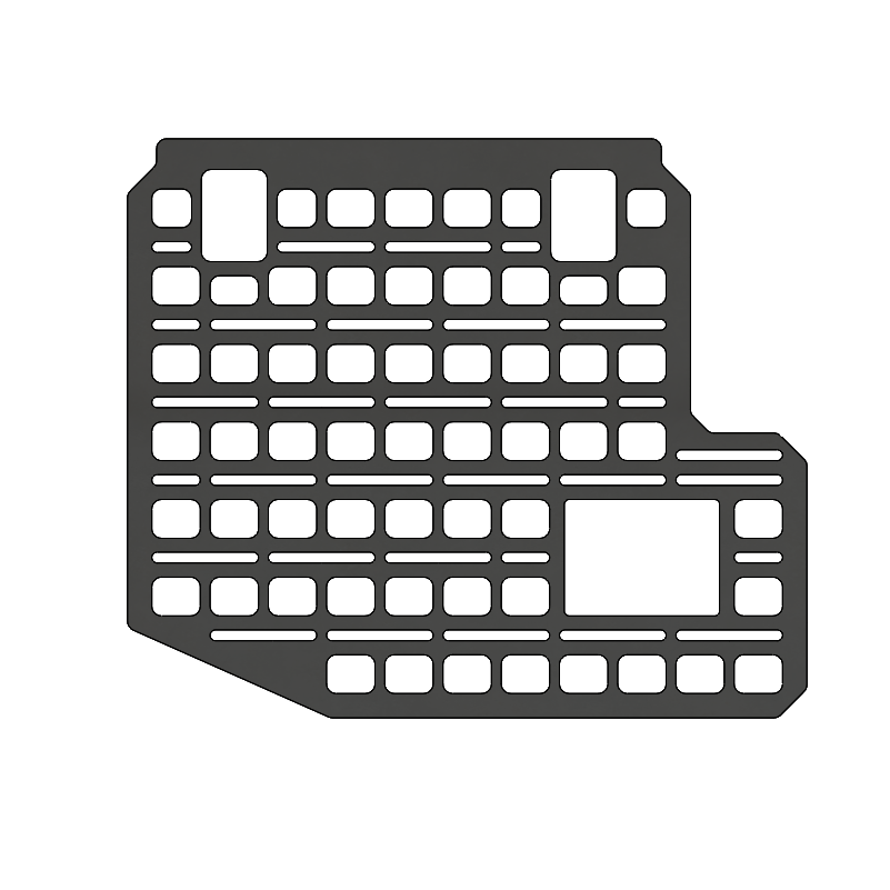 '09-14 Ford Raptor Bedside Rack System-4 Panel Kit Display of Individual Panel 