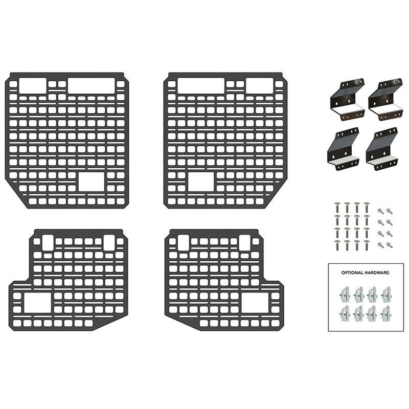 '10-14 Ford Raptor Bedside Rack System-4 Panel Kit Bed Accessory BuiltRight Industries parts