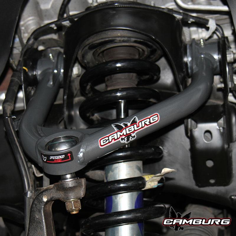 '10-14 Ford Raptor 1.25" Uniball Upper Control Arms Suspension Camburg Engineering display