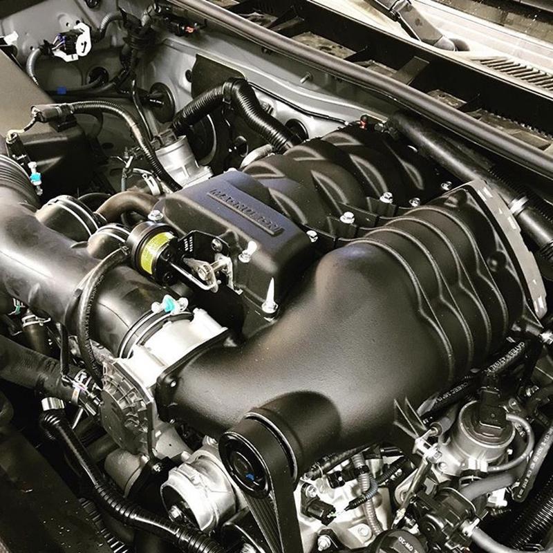 '10-14 Toyota FJ Cruiser 4.0L Roller Rocker Supercharger System Magnuson Superchargers display