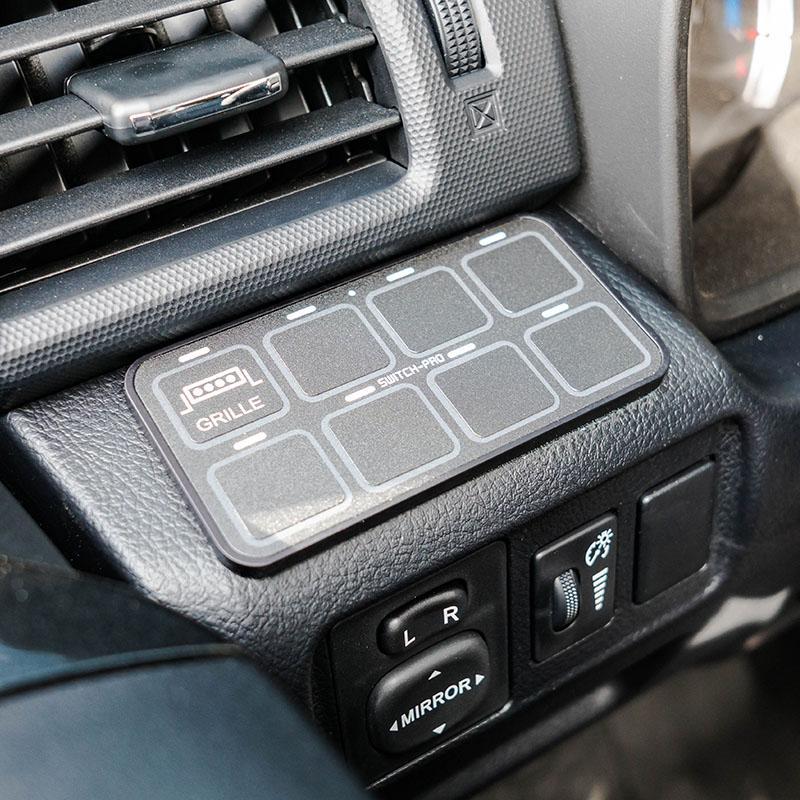 '10-Current Toyota 4Runner SDHQ Built Switch-Pros 9100 Keypad Mount Lighting SDHQ Off Road 
