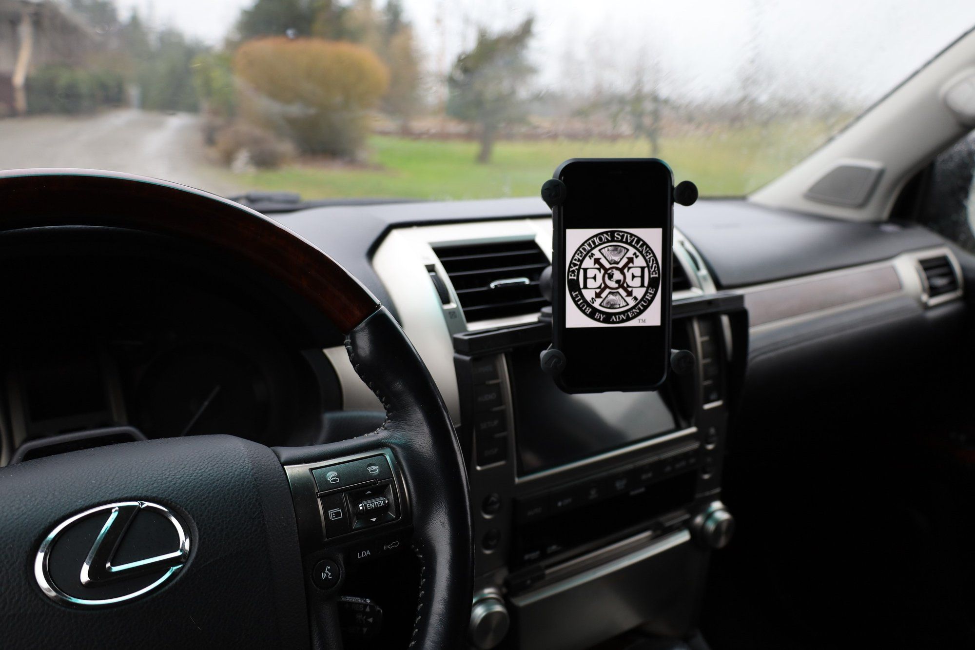 '10-23 Lexus GX460 Dashboard Accessory Mount Interior Accessory Expedition Essentials display