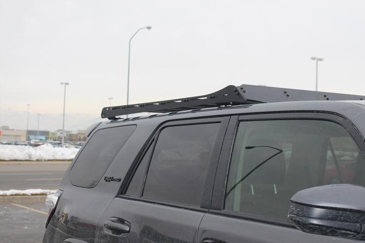 '10-23 Toyota 4Runner Studio 3/4 Roof Rack Prinsu Designs close-up