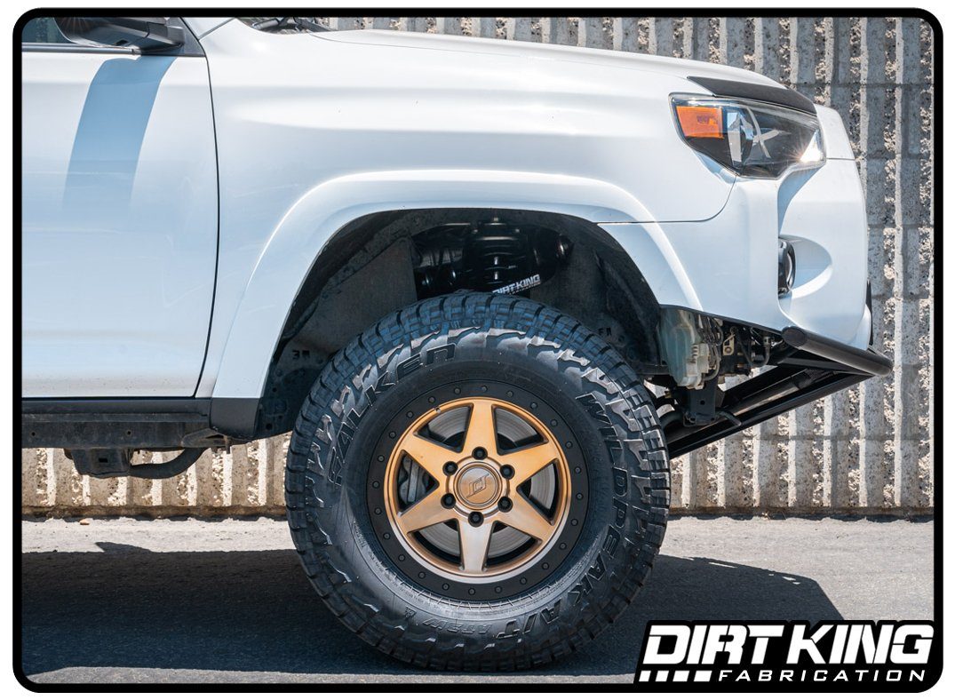 '10-22 Toyota 4Runner Ball Joint Upper Control Arms Suspension Dirt King Fabrication (side view)