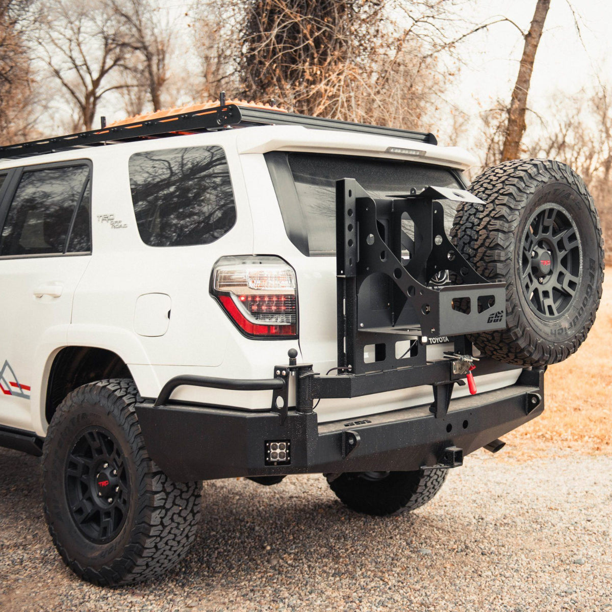 4runner Rear Swing '10-23 Toyota 4Runner CBI Off-Road Rear Swing Arm Bumper