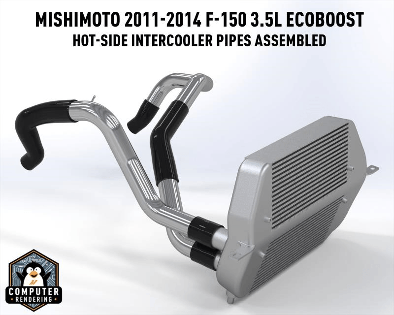 11-14 Ford F150 3.5L Ecoboost Hot-Side Intercooler Pipe Kit
