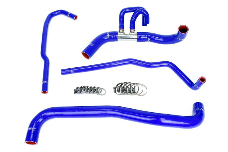 HPS Performance High Temp Reinforced Silicone Heater Coolant Hose Kit, Blue, 57-1472-BLUE main image 0
