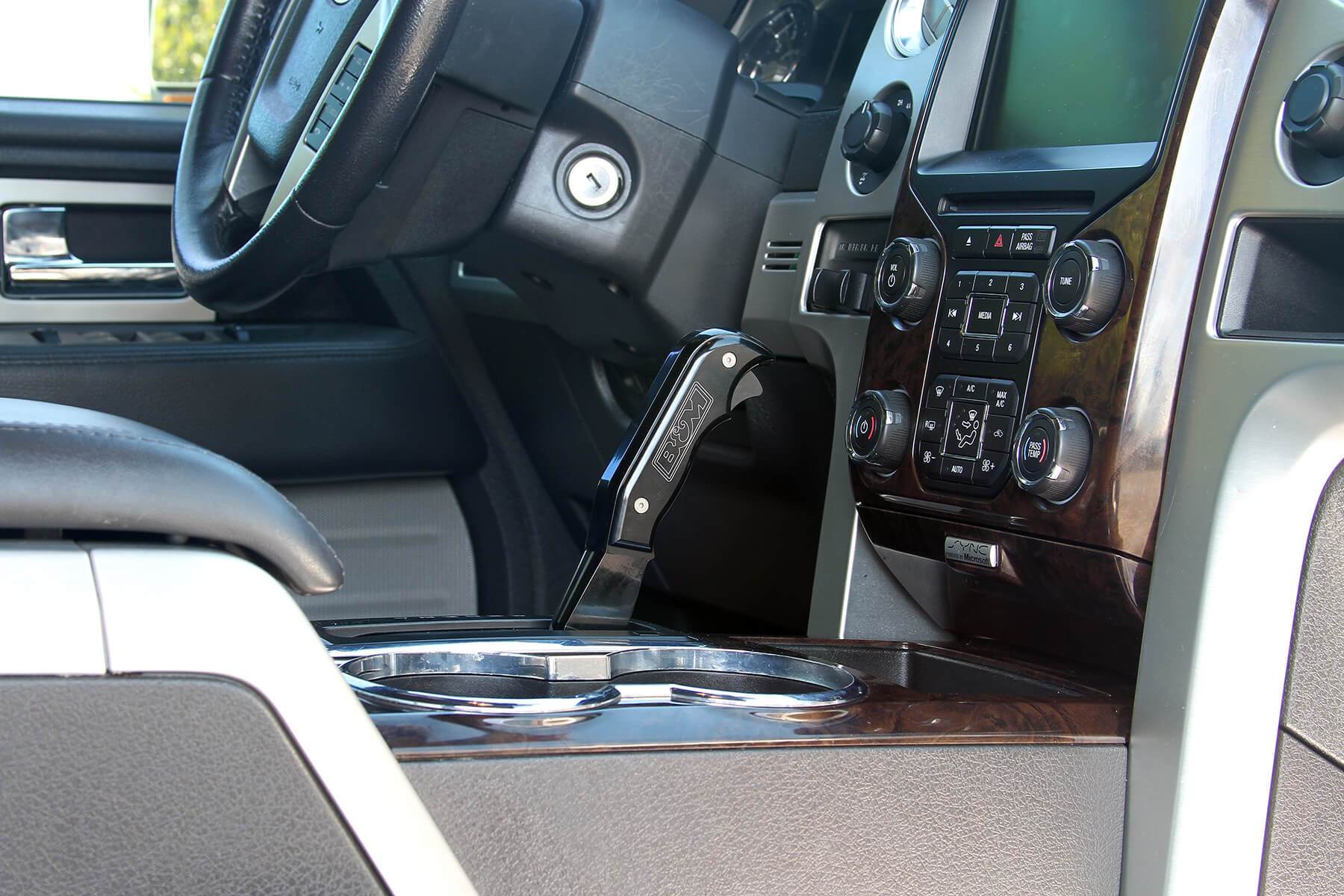 '11-14 Ford Raptor Magnum Grip Auto Shift Handle Interior Accessoires B&M display