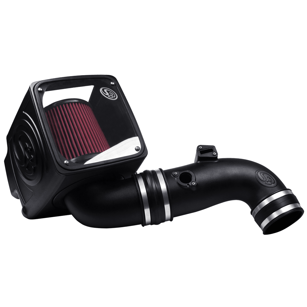 '11-16 Chevy/GMC Duramax LML 6.6L Cold Air Intake S&B Filters Cotton Cleanable individual display