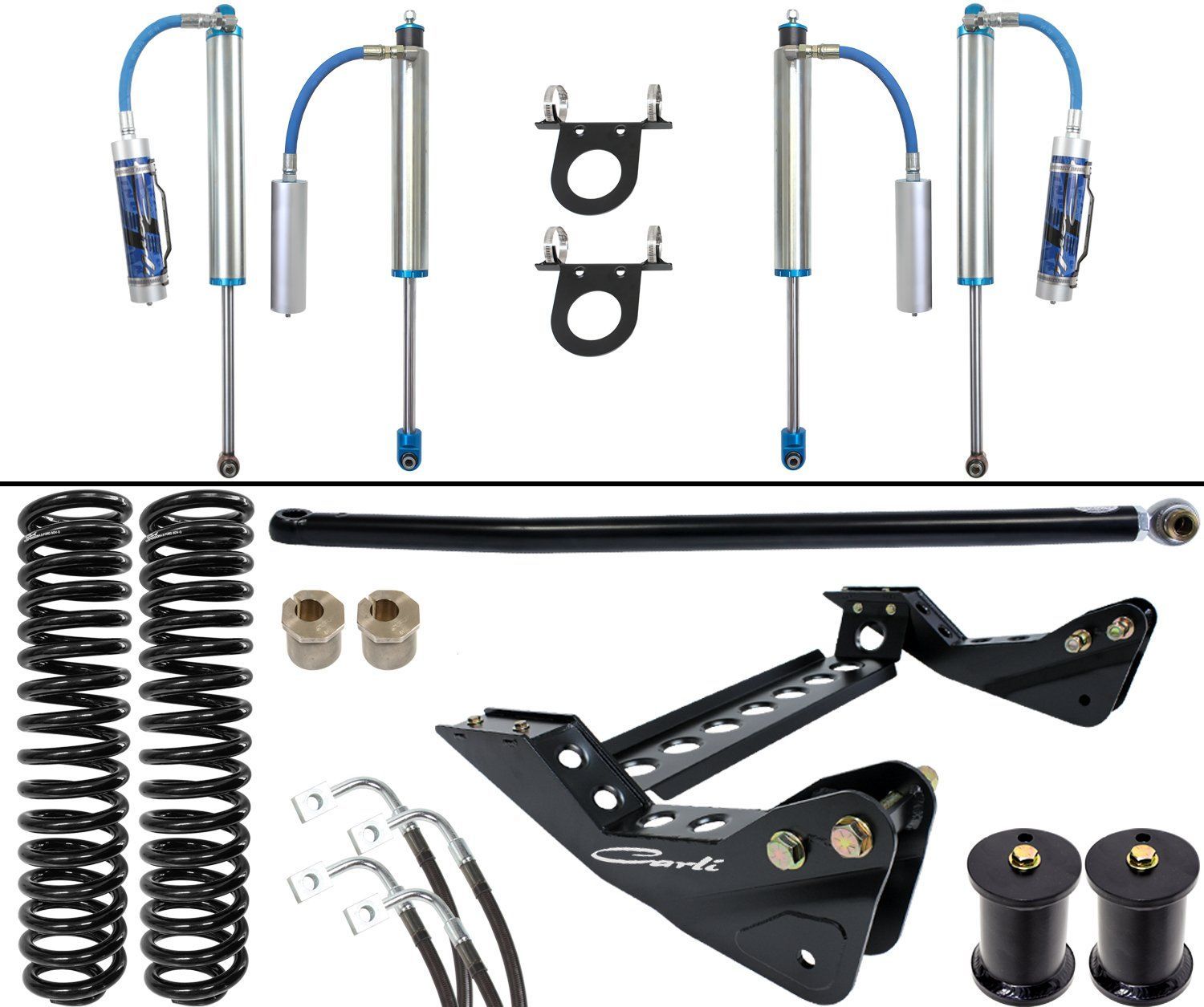 '11-16 Ford F250/350 2.5 Pintop System-4.5" Lift Suspension Carli Suspension parts
