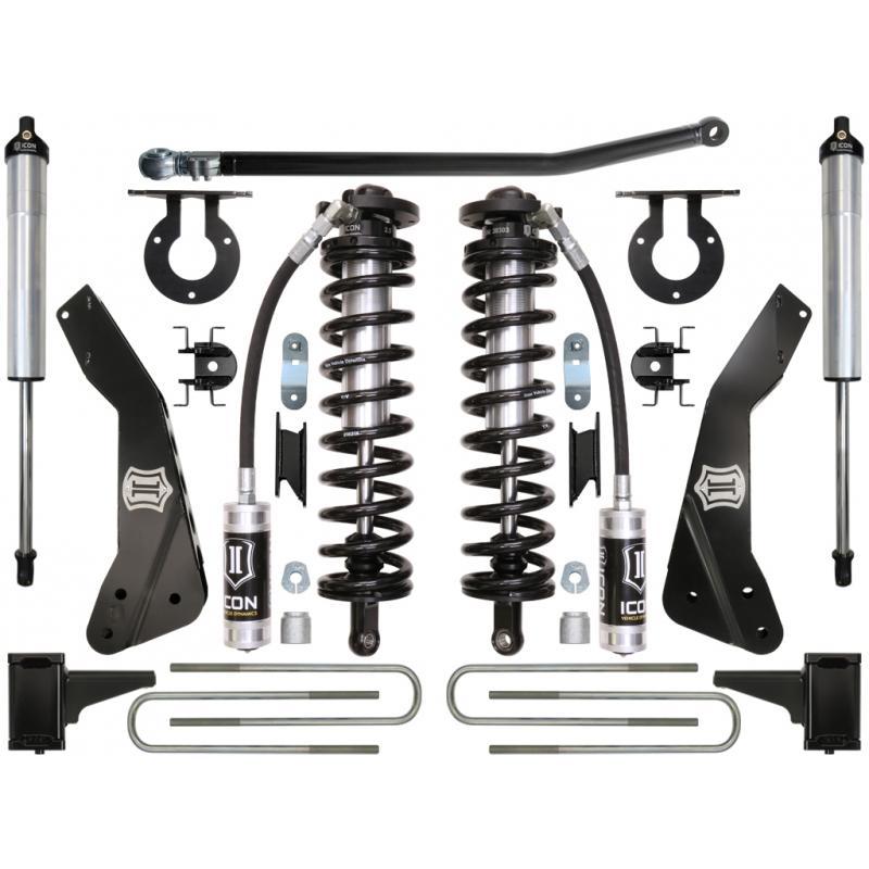 '11-16 Ford F250/F350 4WD 4-5.5" Coilover Conversion System-Stage 2 Suspension Icon Vehicle Dynamics parts