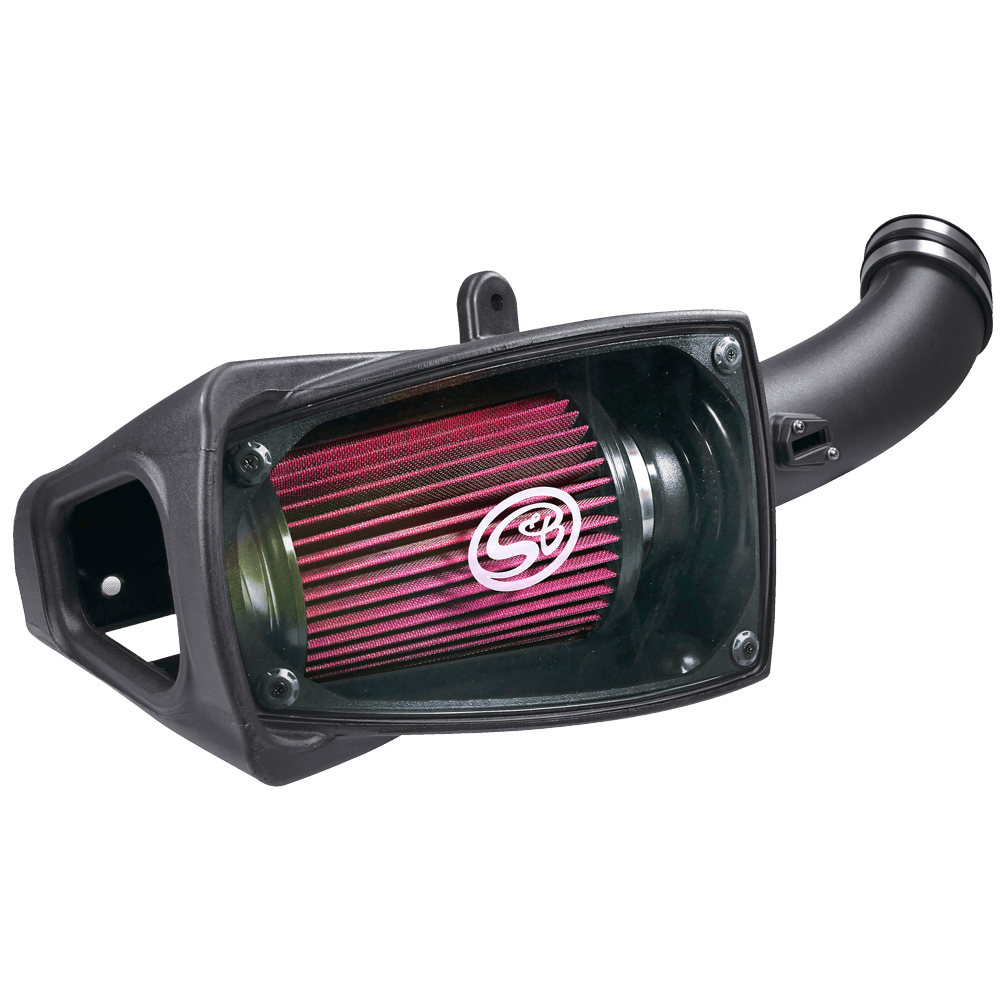 '11-16 Ford Powerstroke 6.7L Cold Air Intake S&B Filters Cotton Cleanable individual display