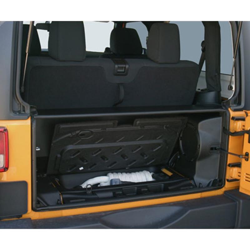 11-17 Jeep JK Tailgate Enclosure Tuffy Security Products display