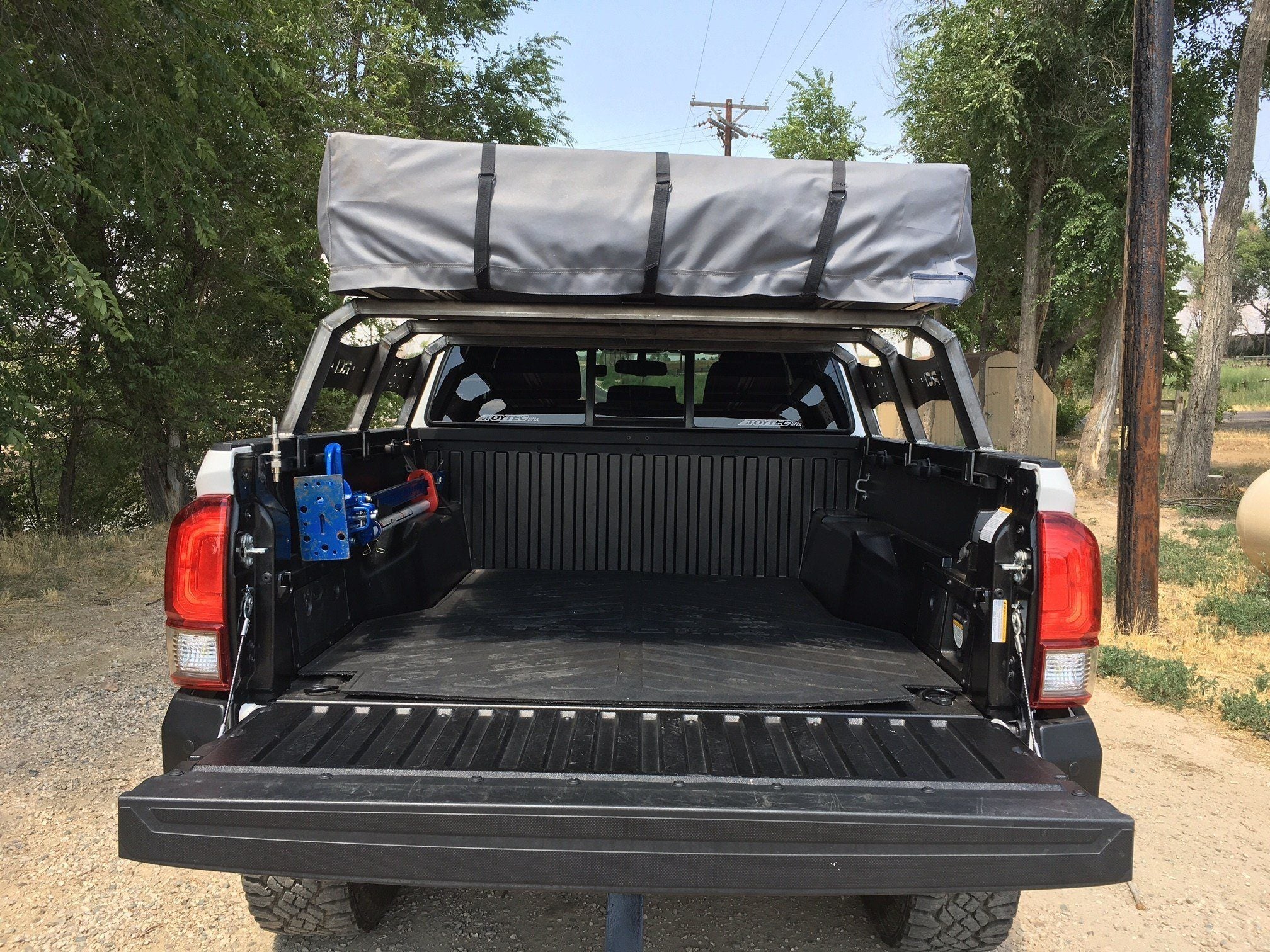 Tent bed online rack