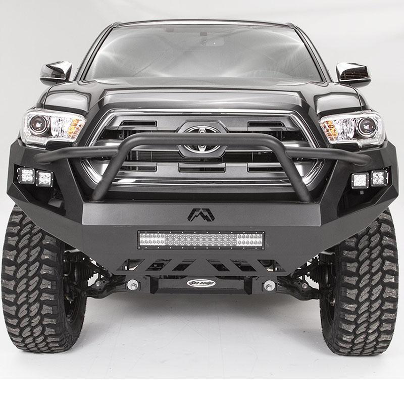 '12-22 Toyota Tacoma Vengeance Series Front Bumper Fab Fours Powdercoated display