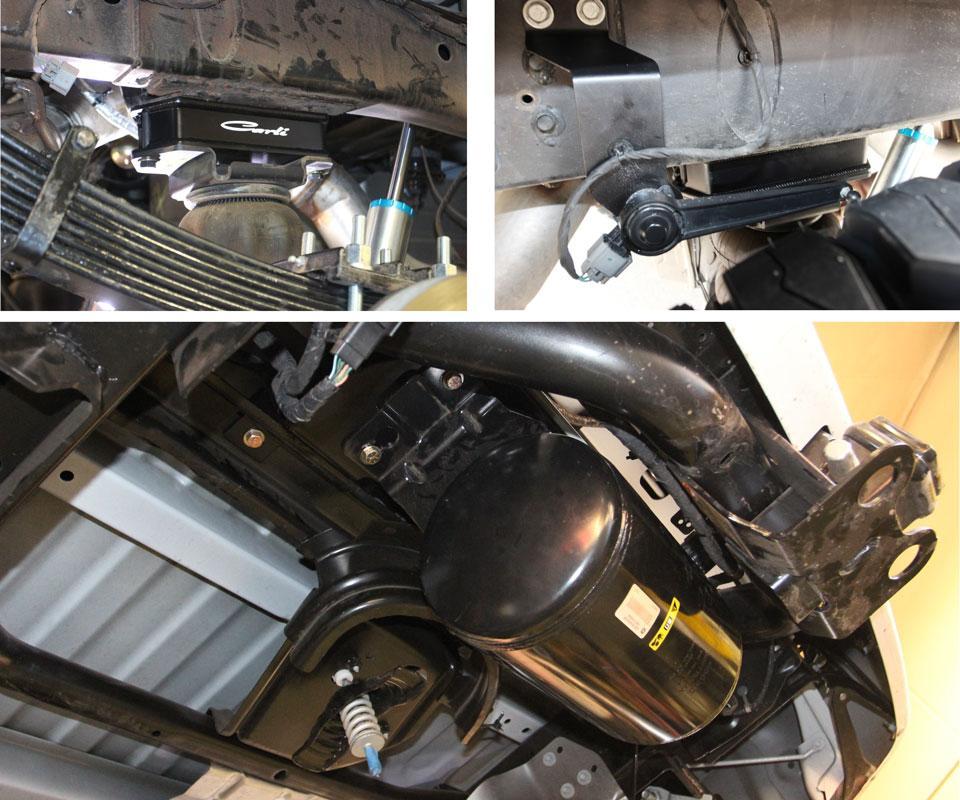 '13-18 Ram 3500 2.5 Pintop System-Auto Air Level Suspension Suspension Carli Suspension display