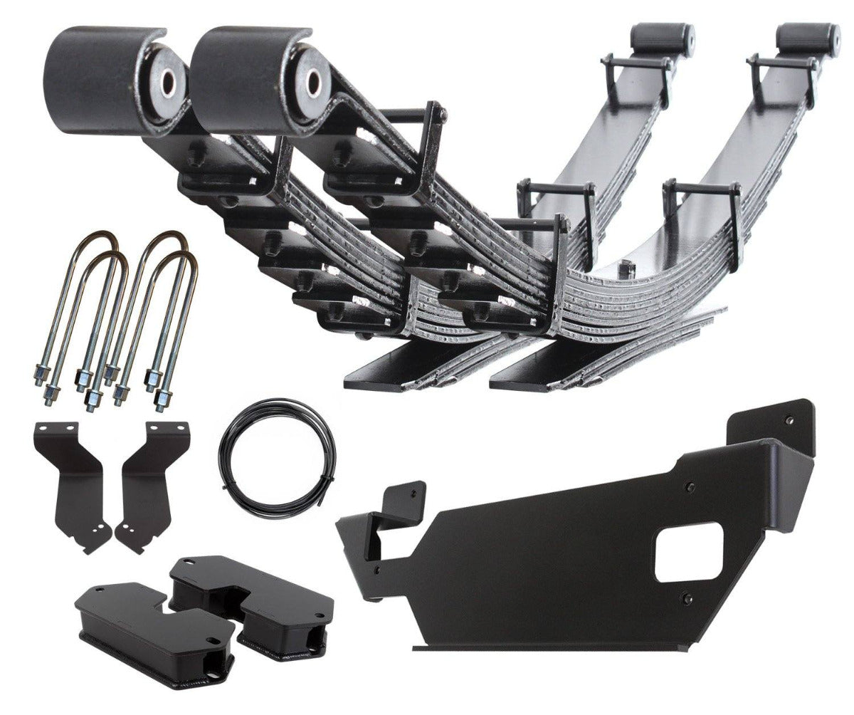 '13-24 Ram 3500 2.5 Pintop System-Auto Air Level Suspension Display of Included Parts 