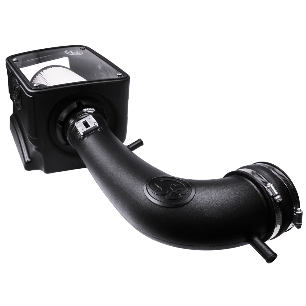 '14-16 Chevy/GMC 1500 Cold Air Intake S&B Filters Dry Extendable (back view)