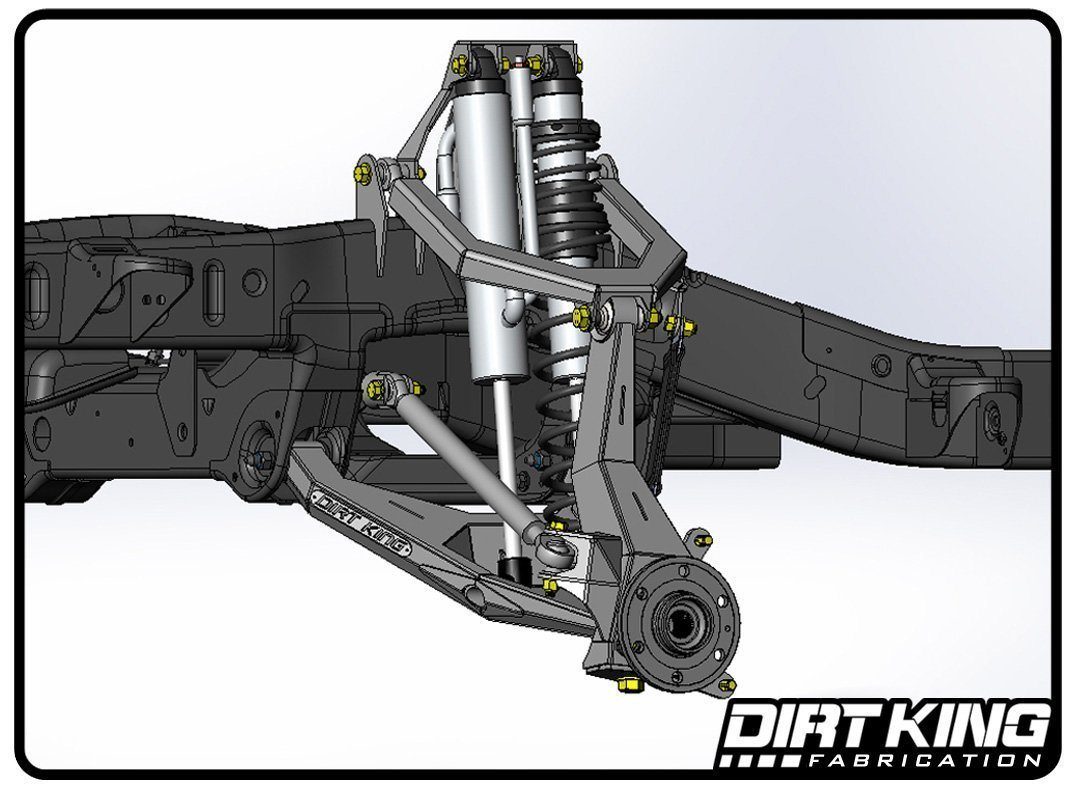 '14-18 Chevy/GMC 1500 Long Travel Race Kit Suspension Dirt King Fabrication design