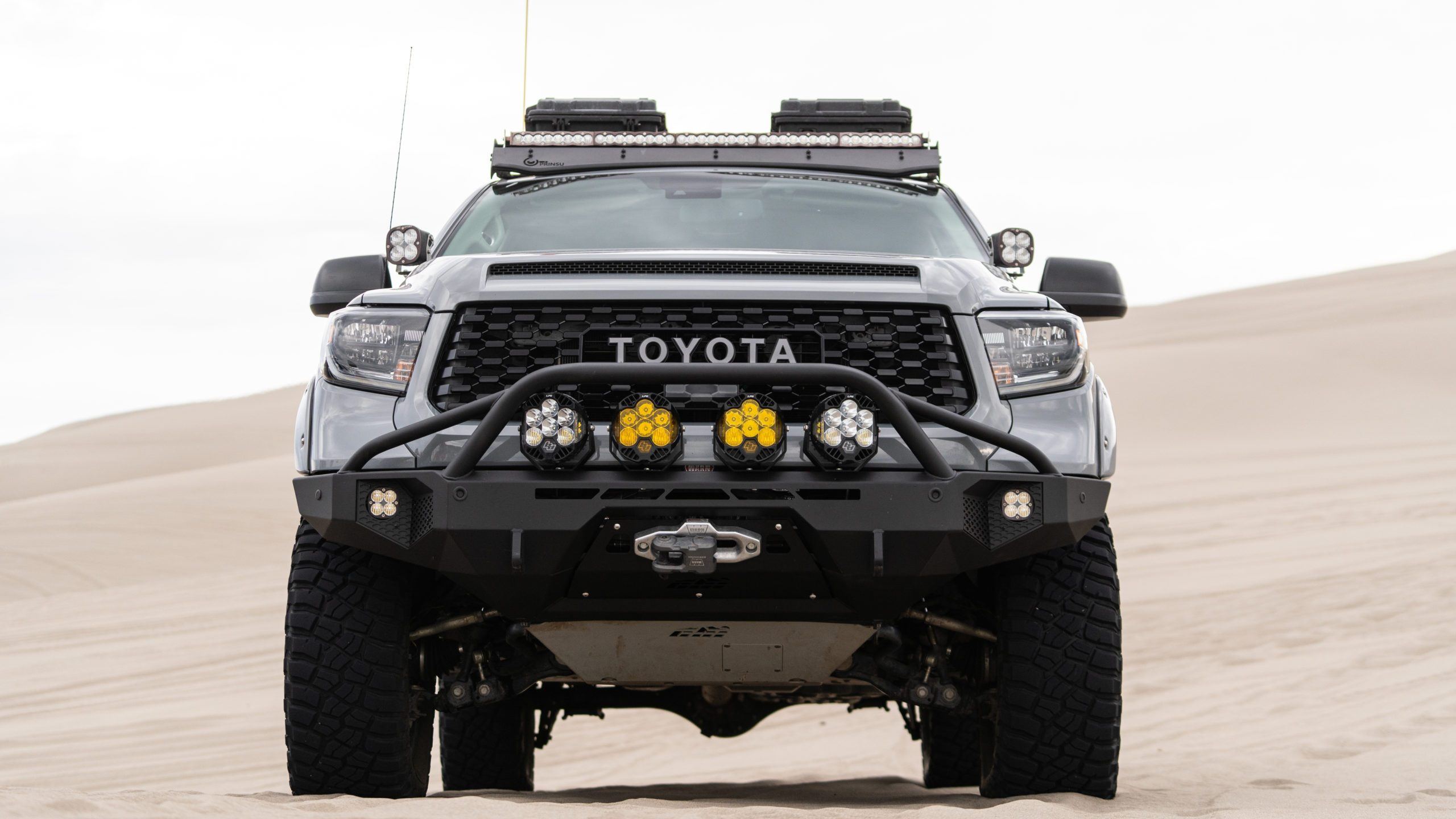 '14-21 Toyota Tundra Baja Front Bumper CBI Off Road display