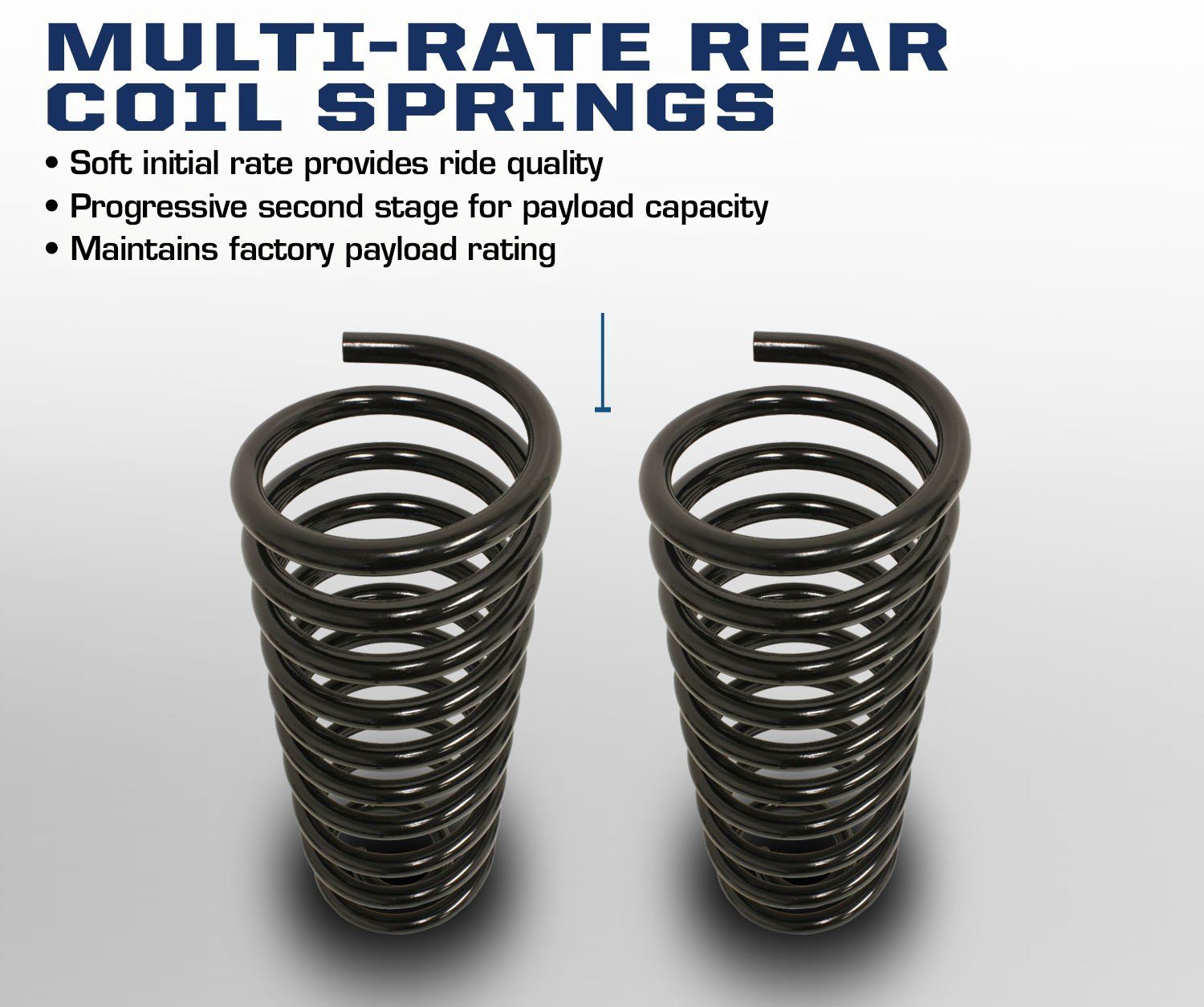 '14-Current Ram 2500 Multi-Rate Rear Coil Spring Kit Suspension Carli Suspension 