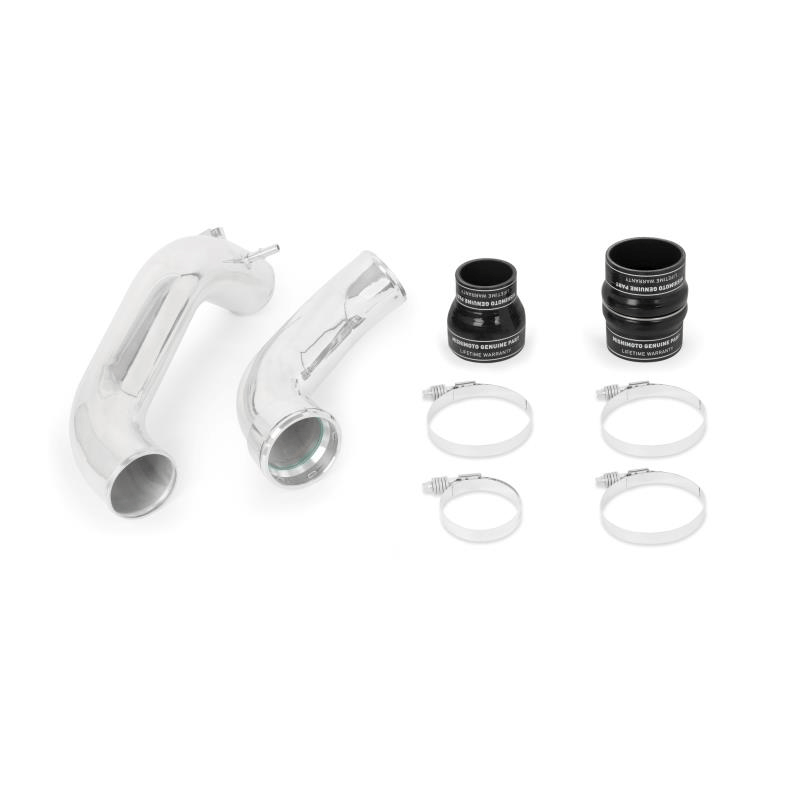 15-17 Ford F150 2.7L Ecoboost Cold-Side Intercooler Pipes Performance Products Mishimoto Polished 