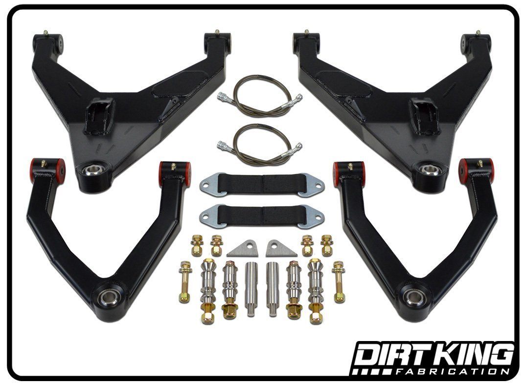 '15-22 Chevy Colorado 2WD Long Travel Kit Suspension Dirt King Fabrication parts