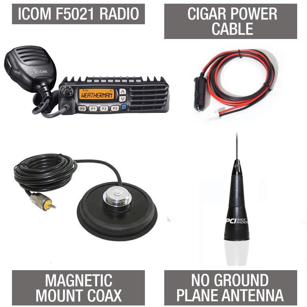 Icom F5021 Chase Package PCI Radios parts